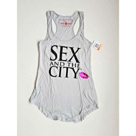 Public Library Racerback Sex and the City Grey Tank ( S ) - Picture 1 of 1